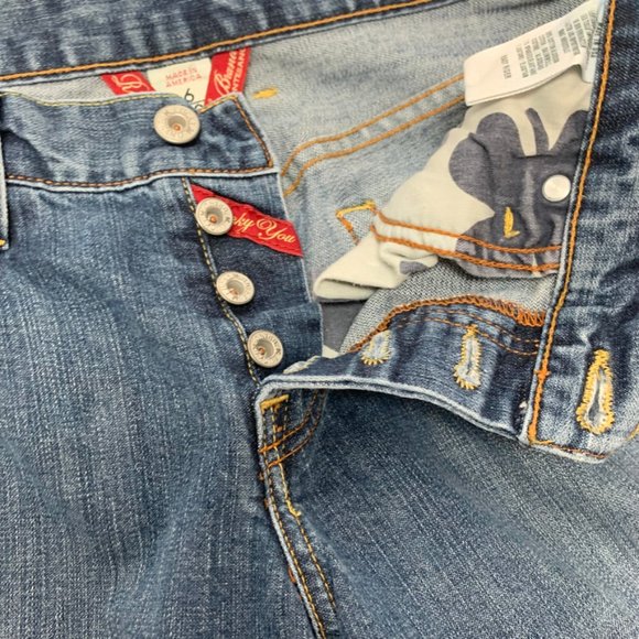 Lucky Brand Medium Wash Easy Rider Boot Cut Jeans Size 6/28 - Picture 8 of 9